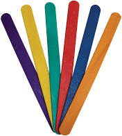 מקלות ארטיק צבעוני