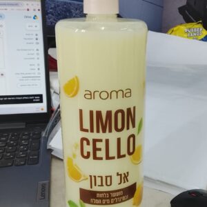 סבון ידיים עם לחצן 1 ליטר (לימונצ'אלו)