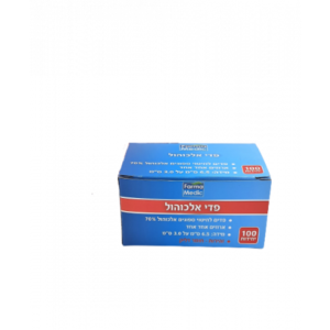 פדי אלכוהול 100 יח'